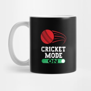 Cricket Mode On Mug